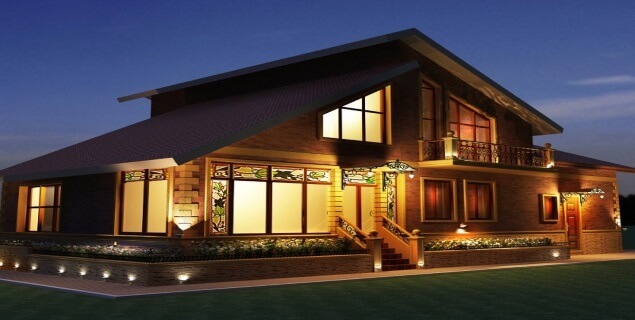 Освещение фасада osveshenie-fasada