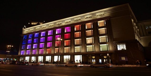 Освещение фасада osveshenie-fasada