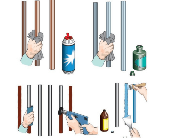 Зачем красят столбы