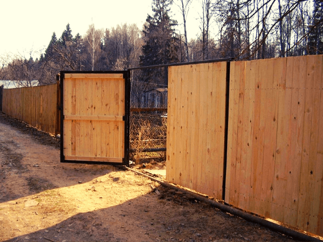 цена забора chena -zabora