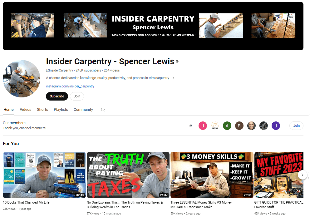 Insider Carpentry