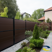 zovmarketing A 2.5 meter tall metal fence coated with a RAL 8 dd4aea2c ff7d 4e35 aefb 7ee1ce3c84cf 0