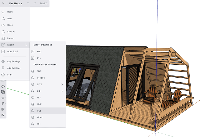 Построение фундамента на ландшафте в sketchup