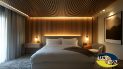 zovmarketing Hotel guest rooms feature a ceiling in soothing f7db1cdb 83f6 4657 9210 7eed0972e901 0 2