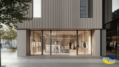 zovmarketing A boutique fashion store exterior clad in Fluted 6e622a38 3810 400d 9859 3bce56f45eac 0
