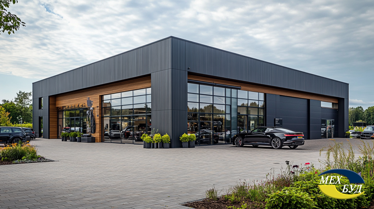 zovmarketing A high end car showroom wrapped in Fluted Wood C 1aa31943 8f67 4b7d 944b 90dc78b19e2d 2