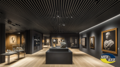 zovmarketing A hotel exhibition space features a ceiling in R 3efc25d8 aedc 414c 960d 54422c3a2676 0