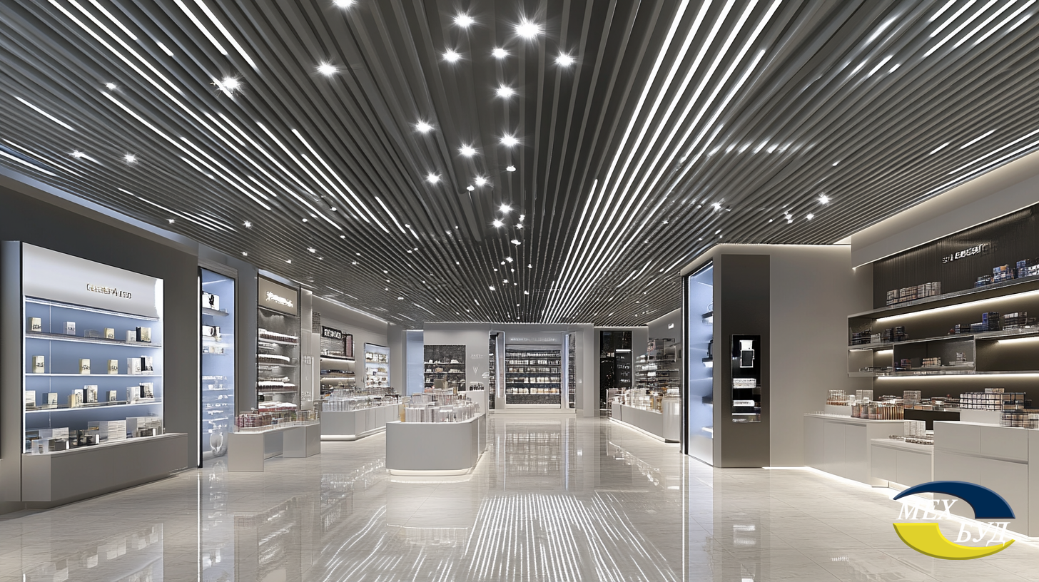 Metal Ceiling Designs Transforming Product Showrooms in Ukraine 8