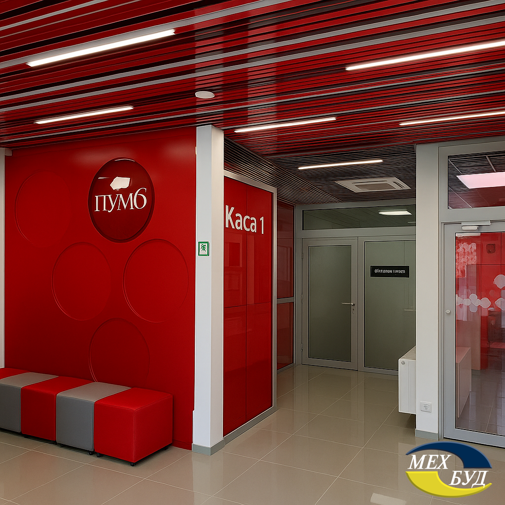 Топ-10 банків України: Архітектурна трансформація та вплив на будівельну індустрію 6 PUMB 1