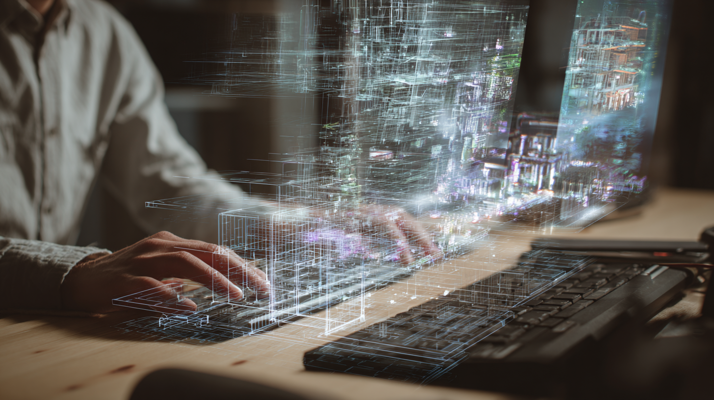 zovmarketing A person working on a computer with holographic 78a34fc7 6ceb 422a b075 e510e15b6c05 0