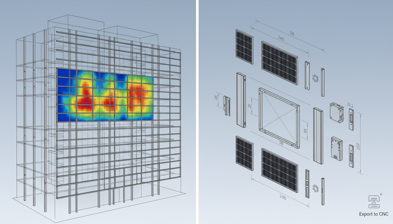 Intehratsiya sonyachnykh paneley u metalevi fasady (3) Intehratsiya sonyachnykh paneley u metalevi fasady 3