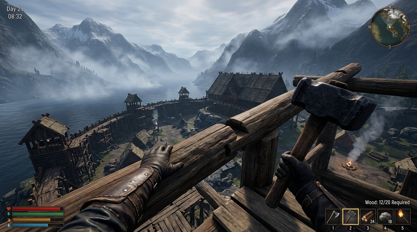 Player_building_wooden_fortress_…_202607220829 Player building wooden fortress … 202607220829