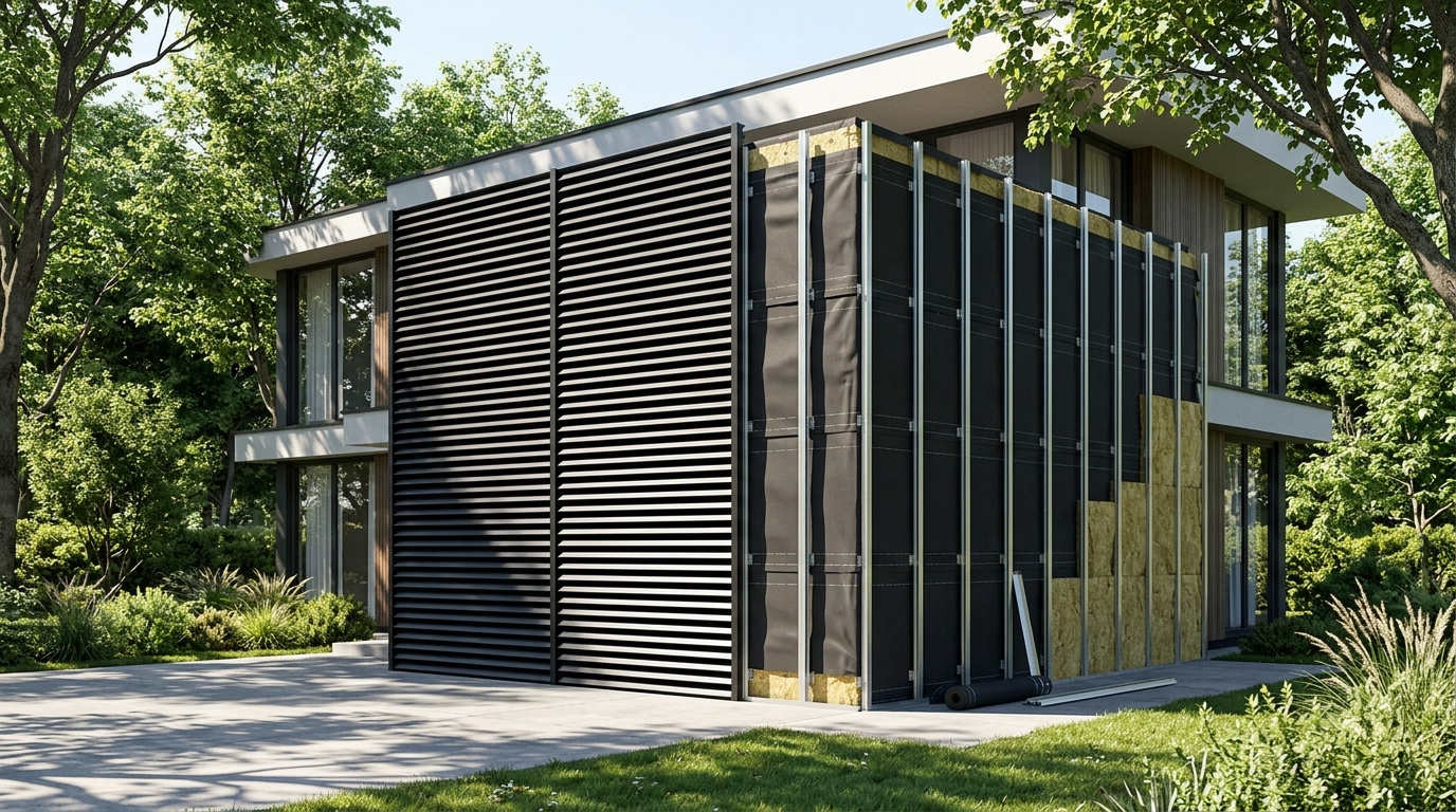 Modern_house_facade_installation Modern house facade installation