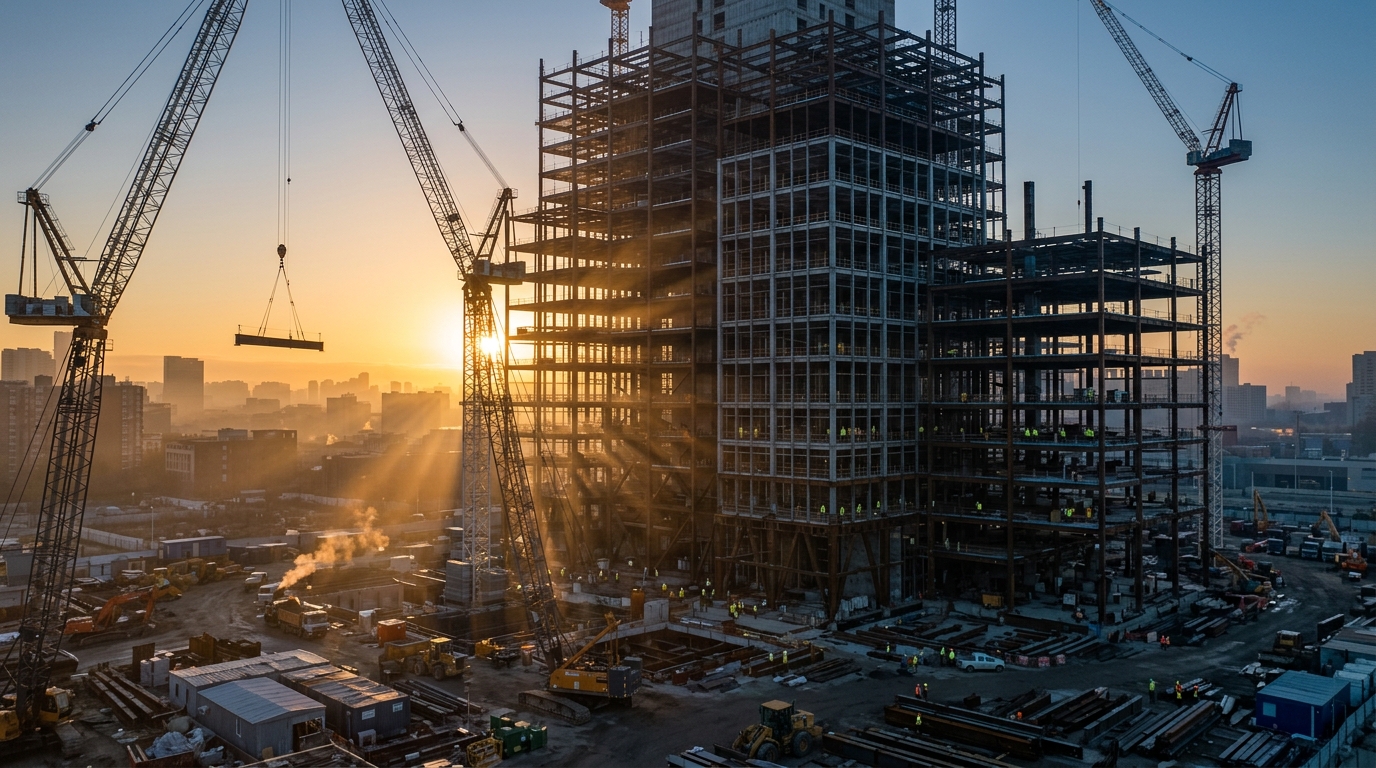 Cranes_assembling_skyscraper_ste…_20261018150640 Cranes assembling skyscraper ste… 20261018150640