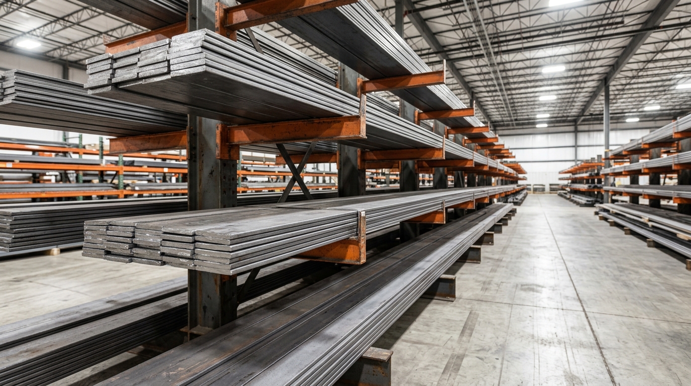 Metal_strips_on_warehouse_shelving_20261008072745 Metal strips on warehouse shelving 20261008072745
